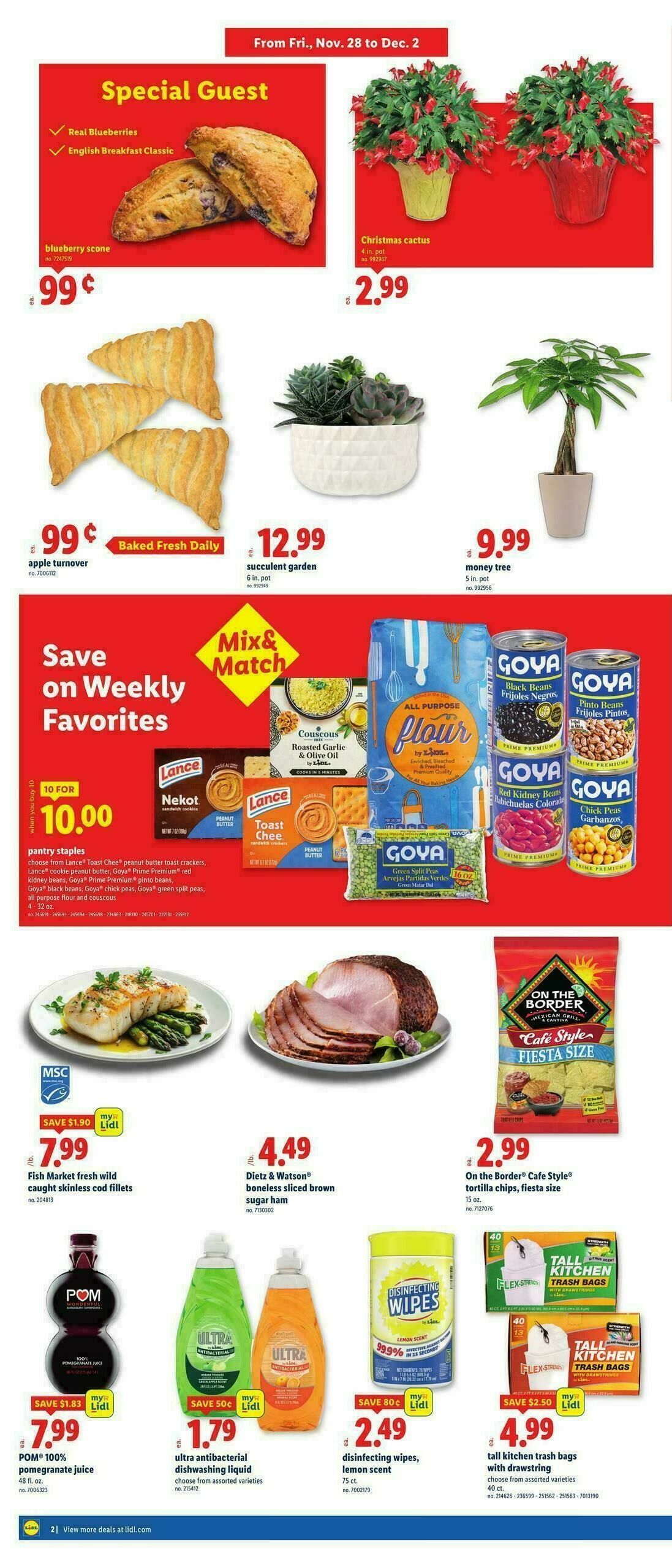 LIDL Weekly Ad from November 28