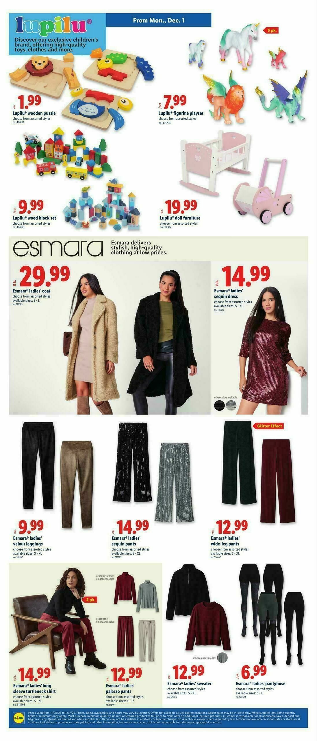 LIDL Weekly Ad from November 28