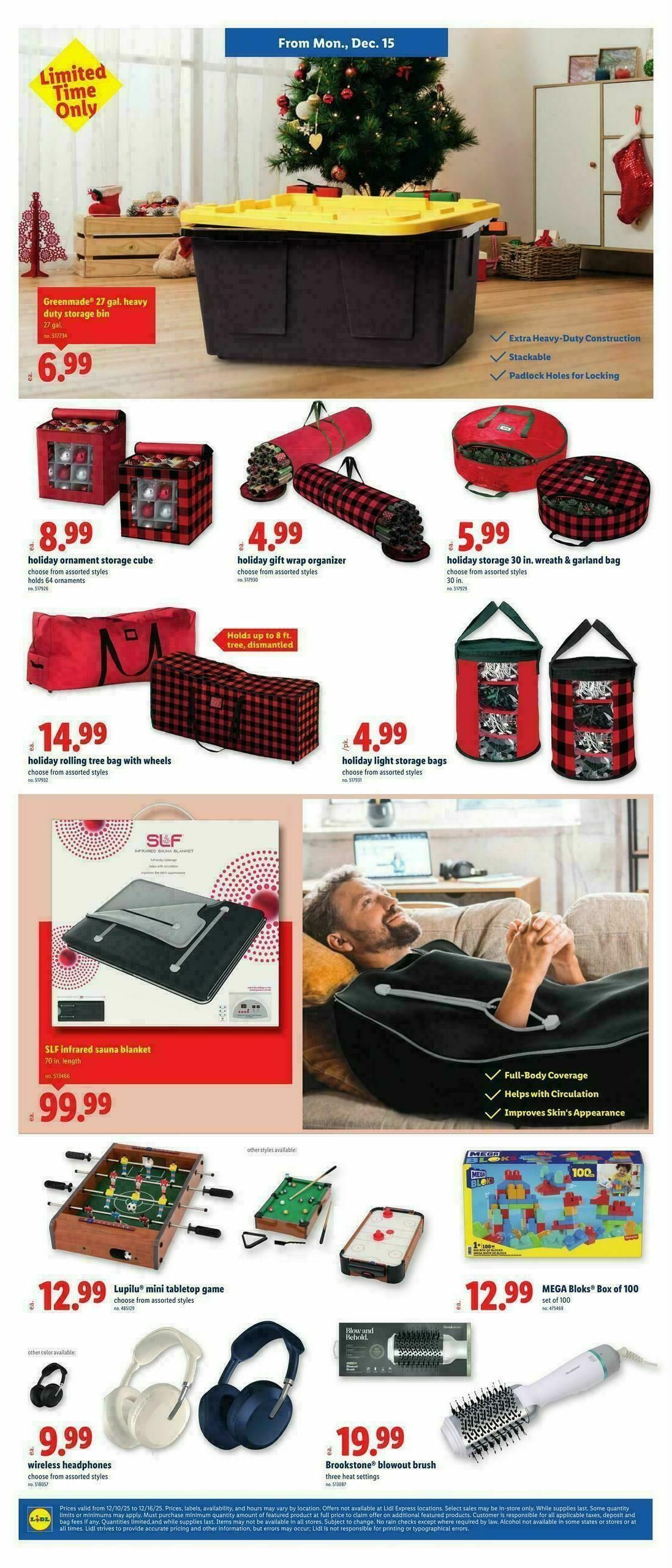 LIDL Weekly Ad from December 10