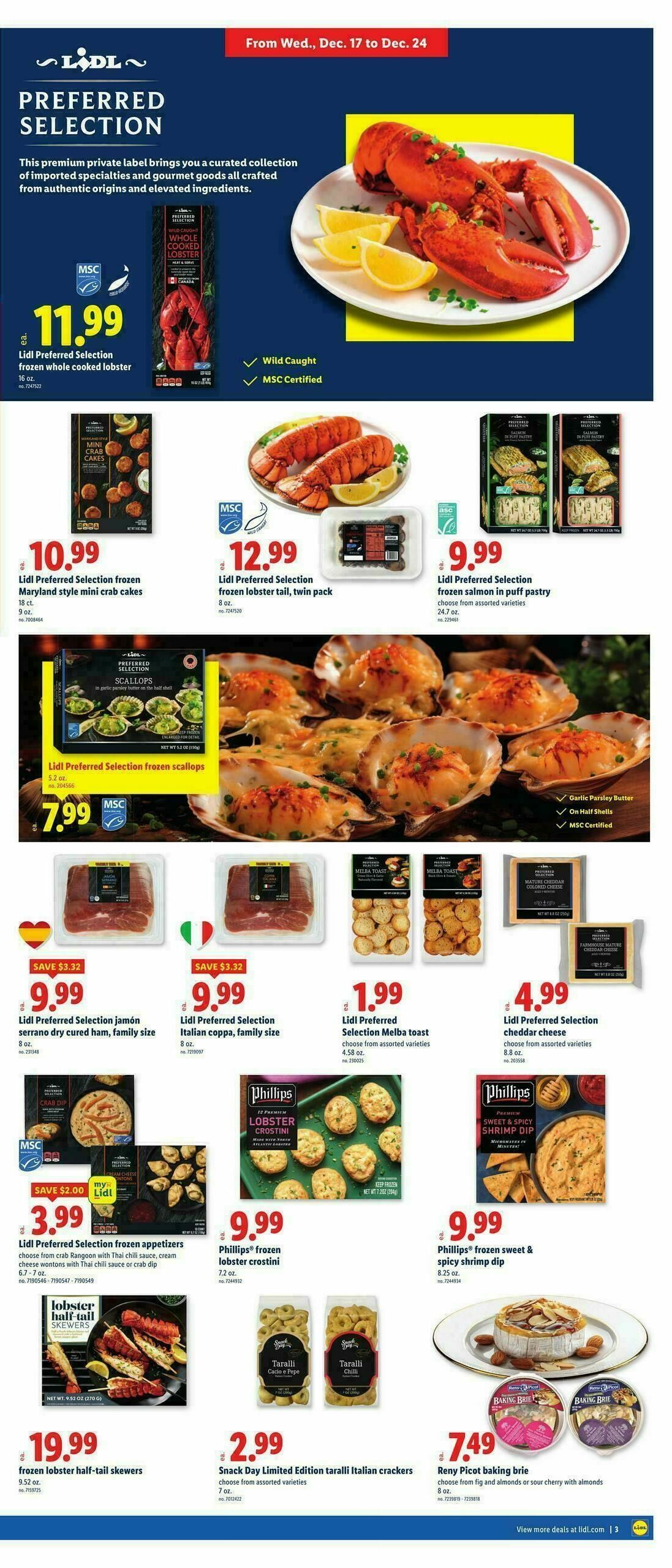 LIDL Weekly Ad from December 17