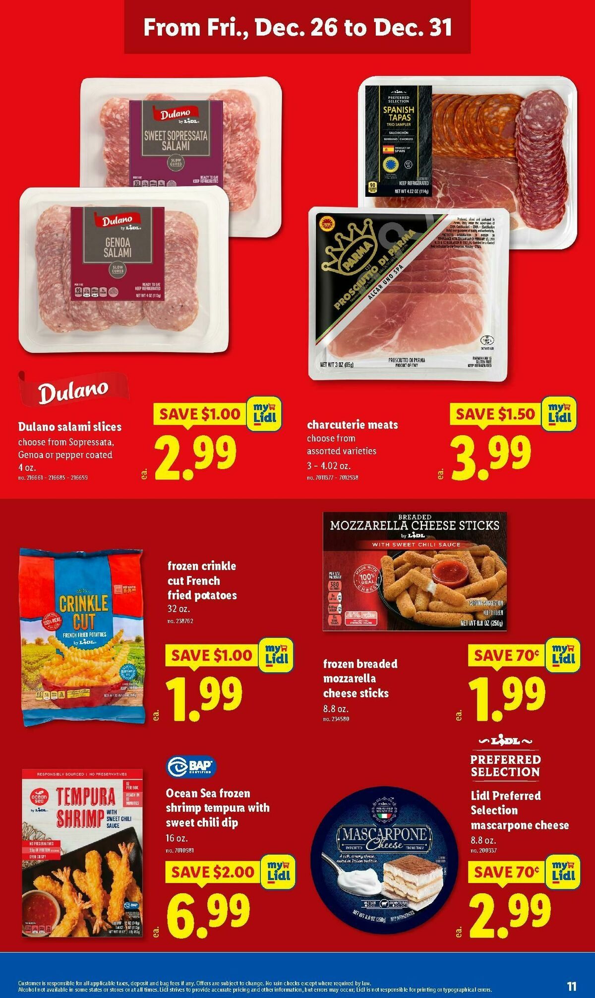 LIDL Weekly Ad from December 26