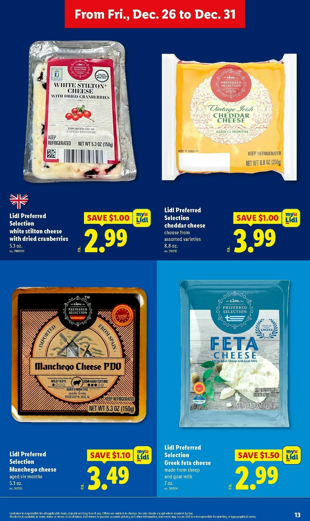 LIDL Weekly Ad from December 26