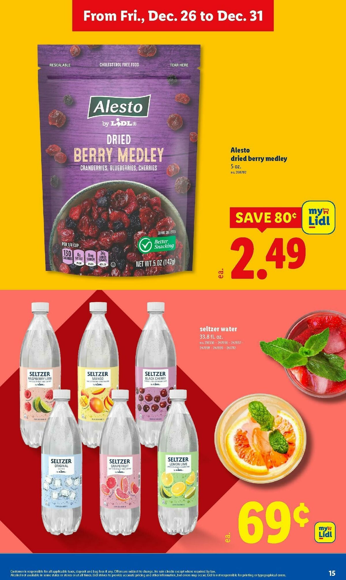 LIDL Weekly Ad from December 26