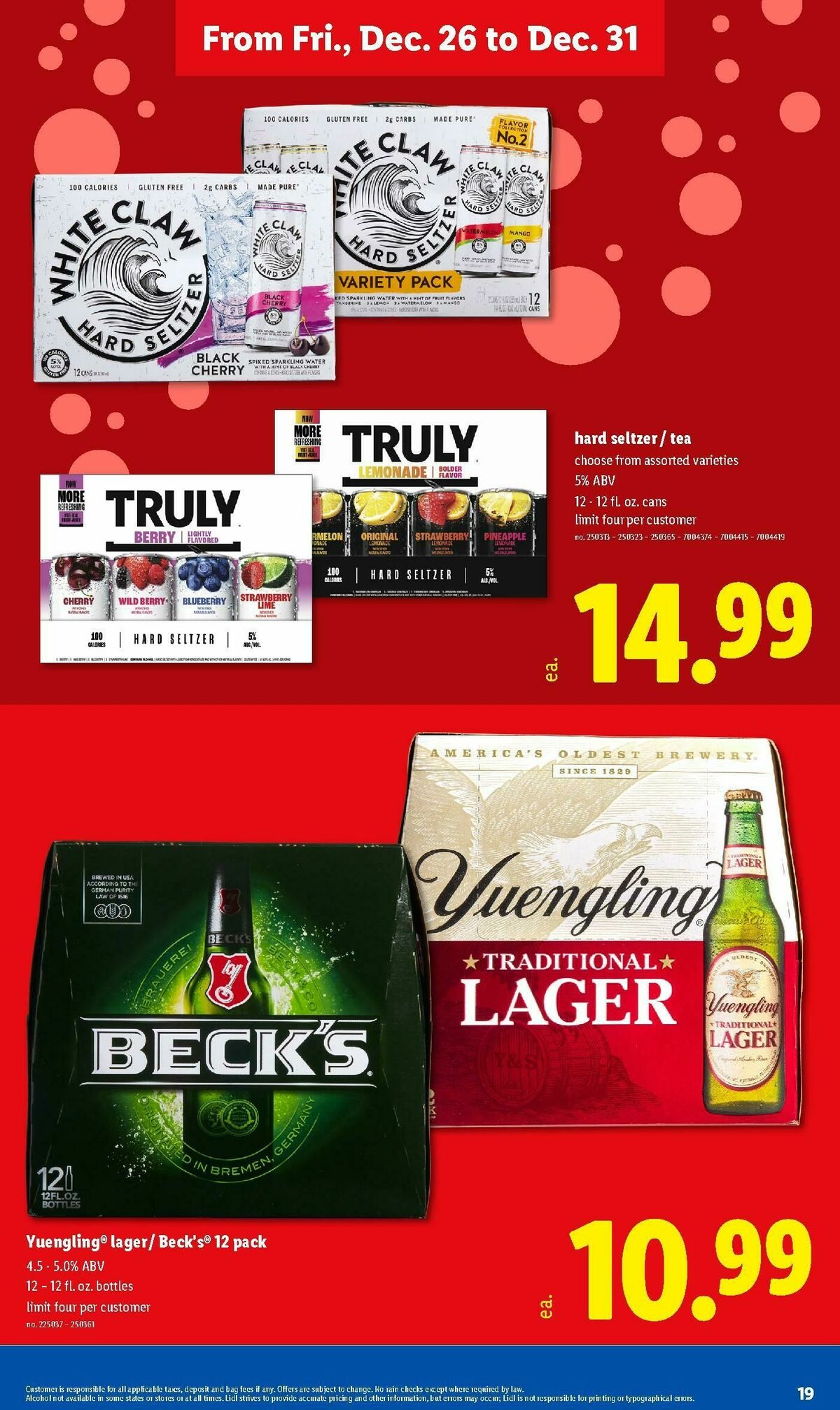 LIDL Weekly Ad from December 26
