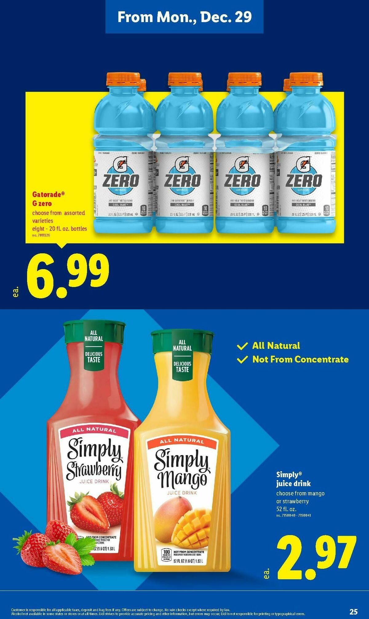 LIDL Weekly Ad from December 26