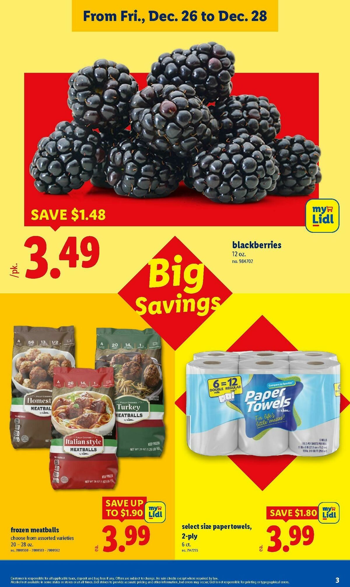 LIDL Weekly Ad from December 26