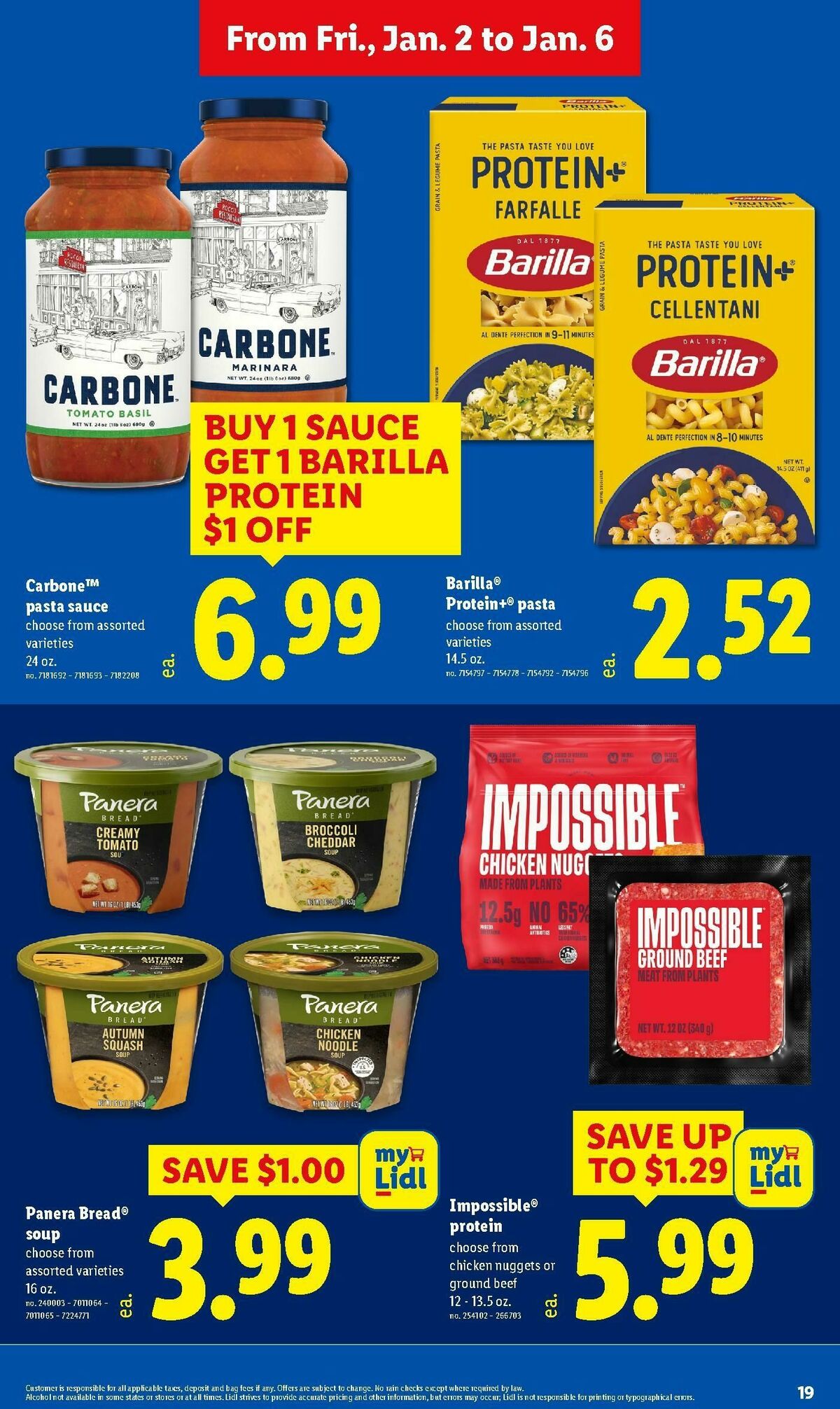 LIDL Weekly Ad from January 2