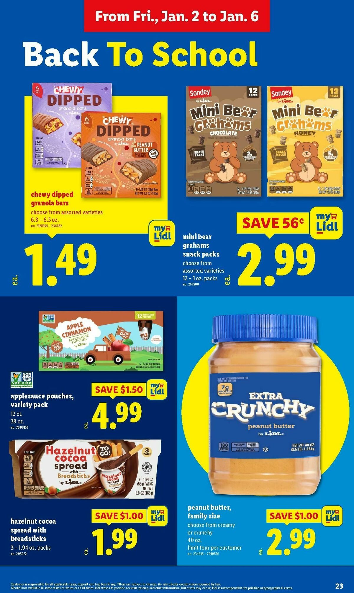 LIDL Weekly Ad from January 2