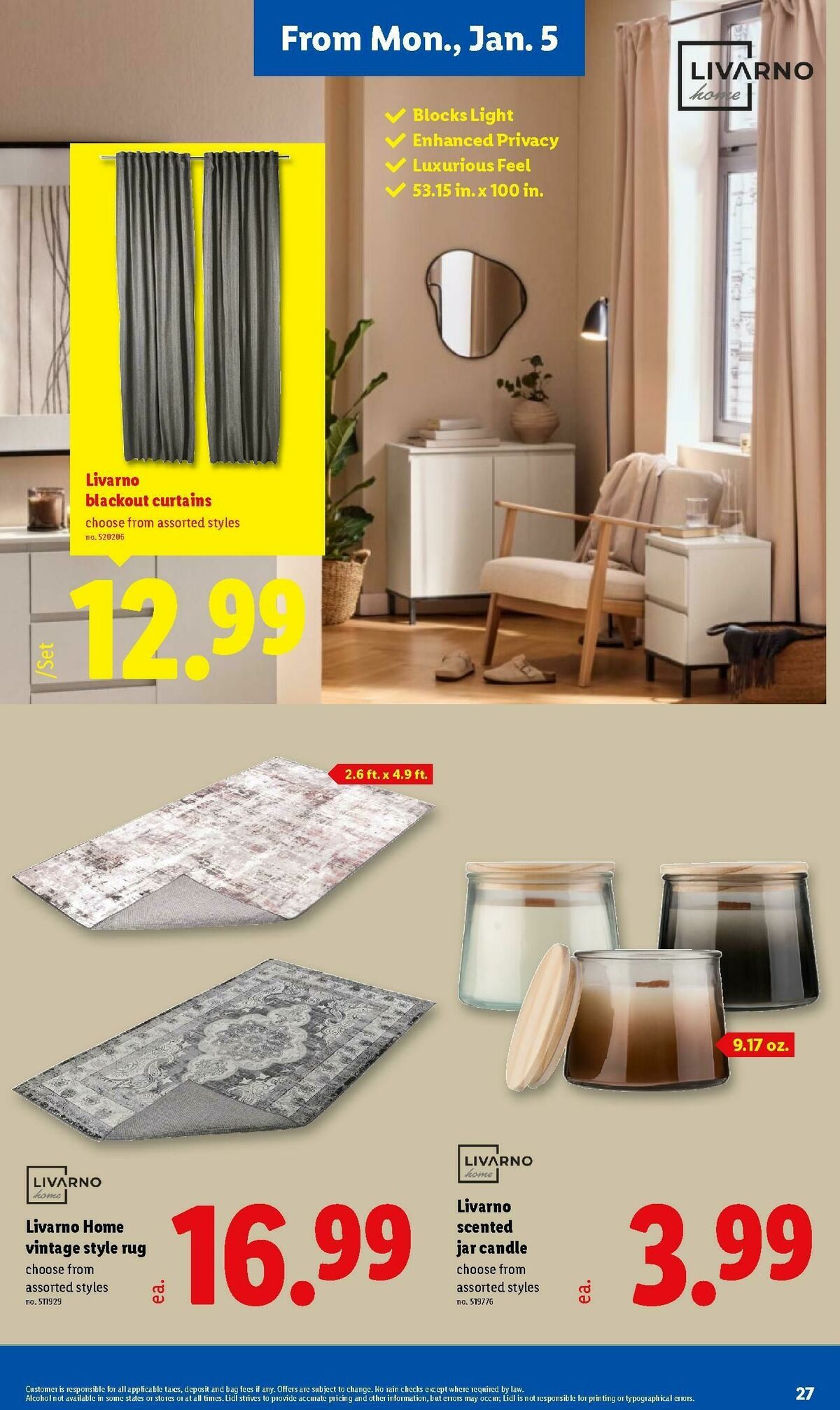 LIDL Weekly Ad from January 2