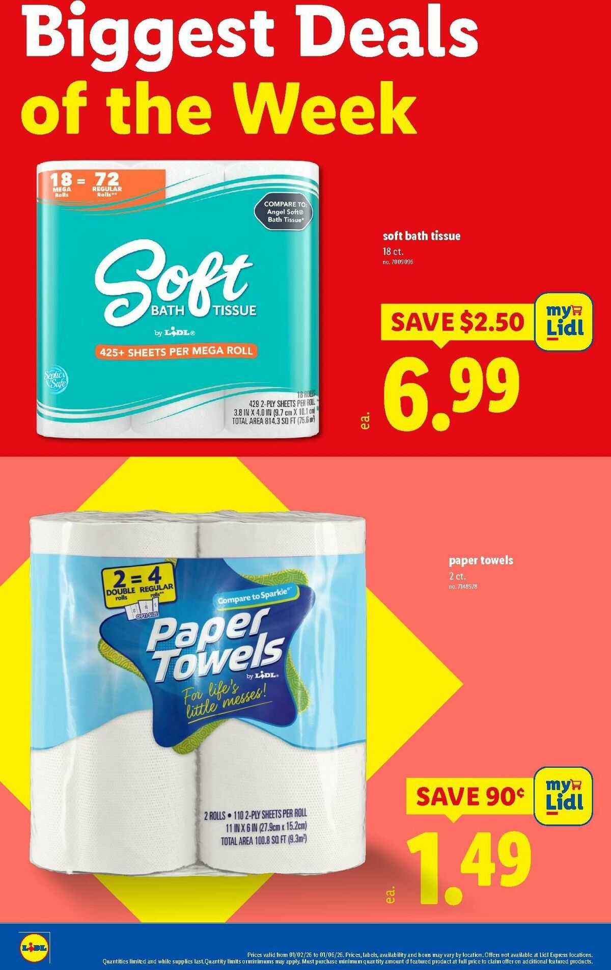 LIDL Weekly Ad from January 2