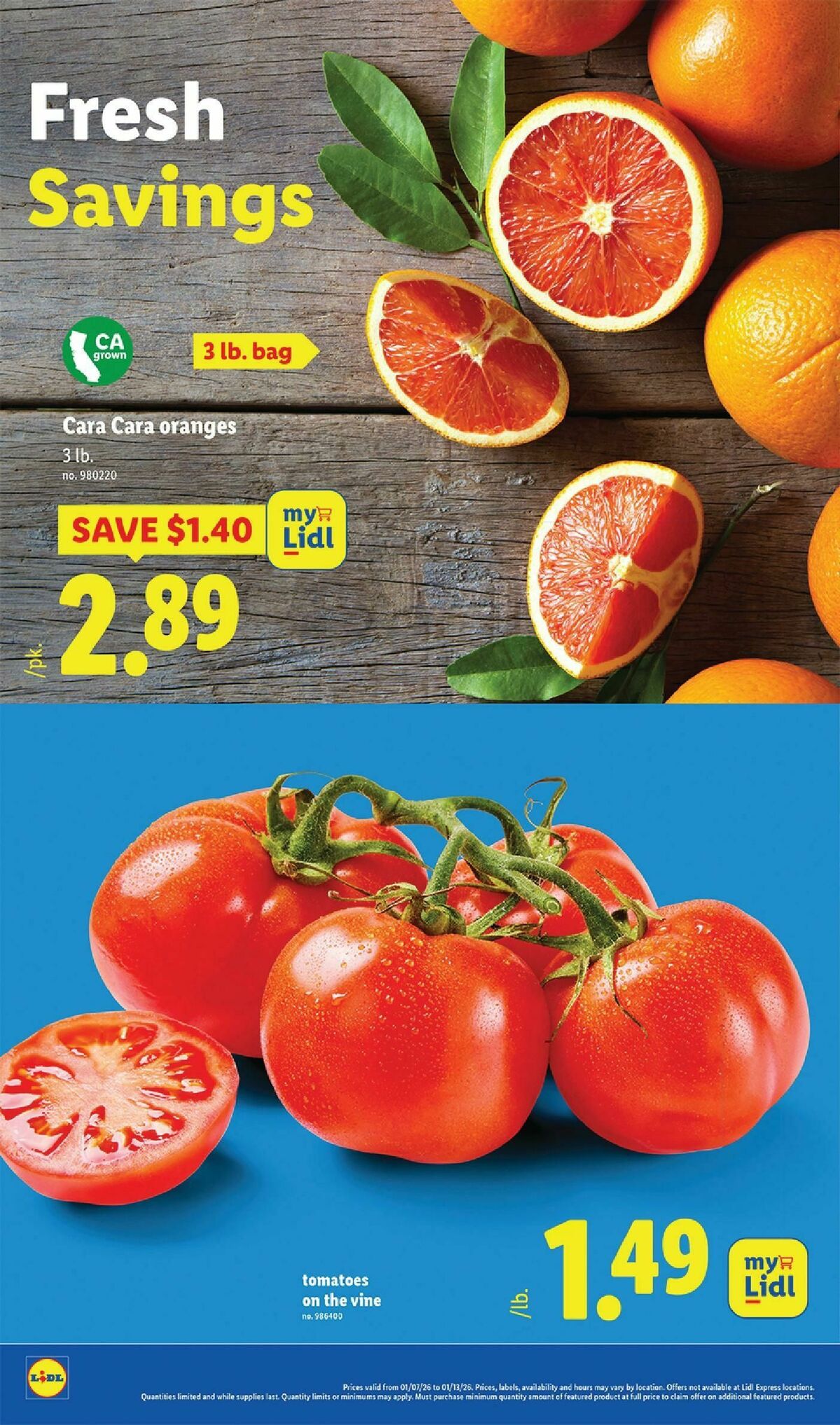 LIDL Weekly Ad from January 7