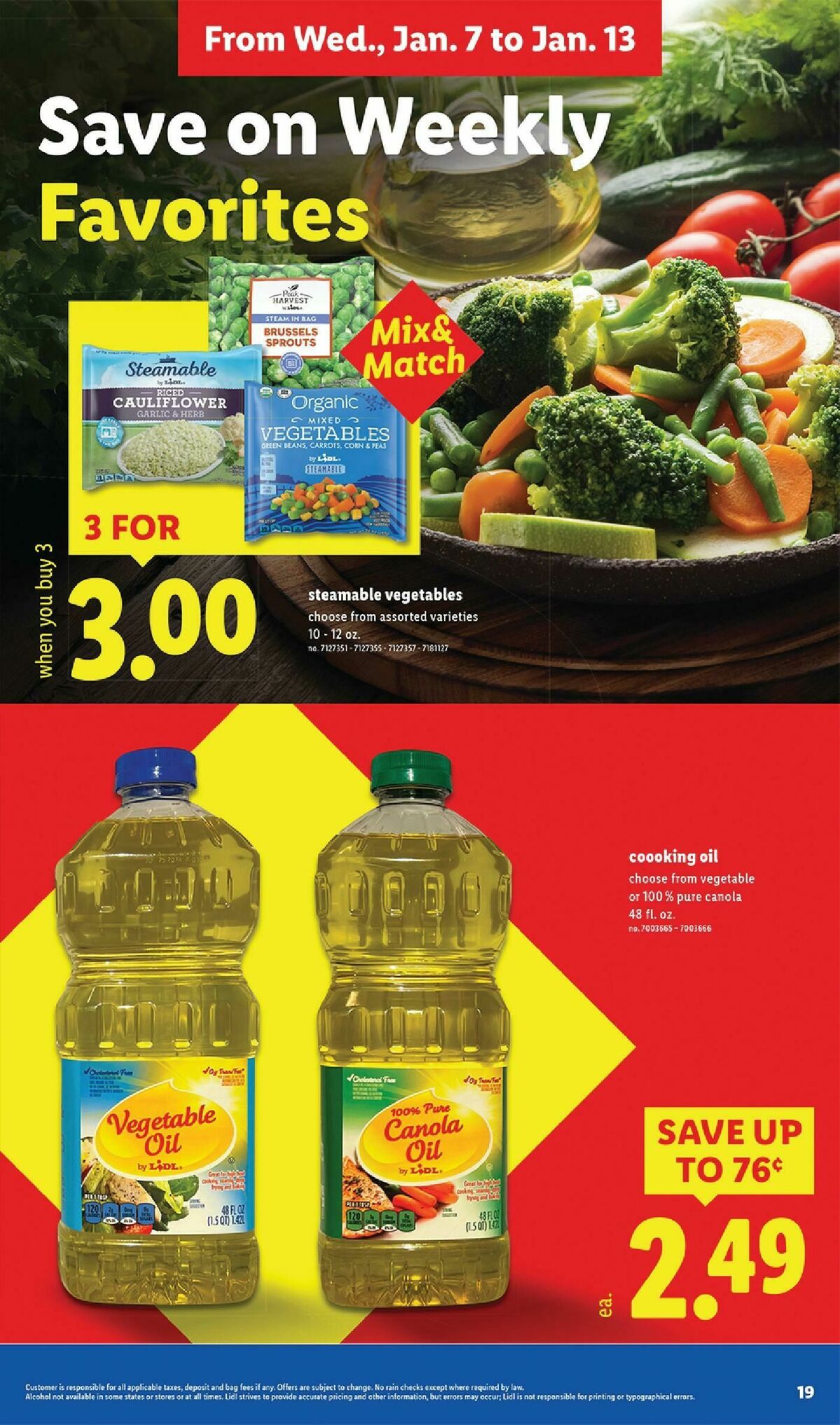 LIDL Weekly Ad from January 7