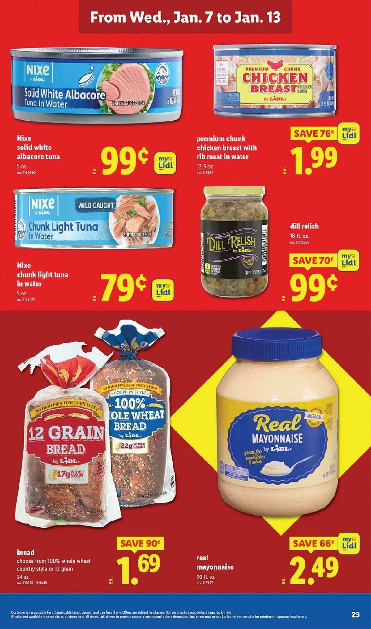 LIDL Weekly Ad from January 7