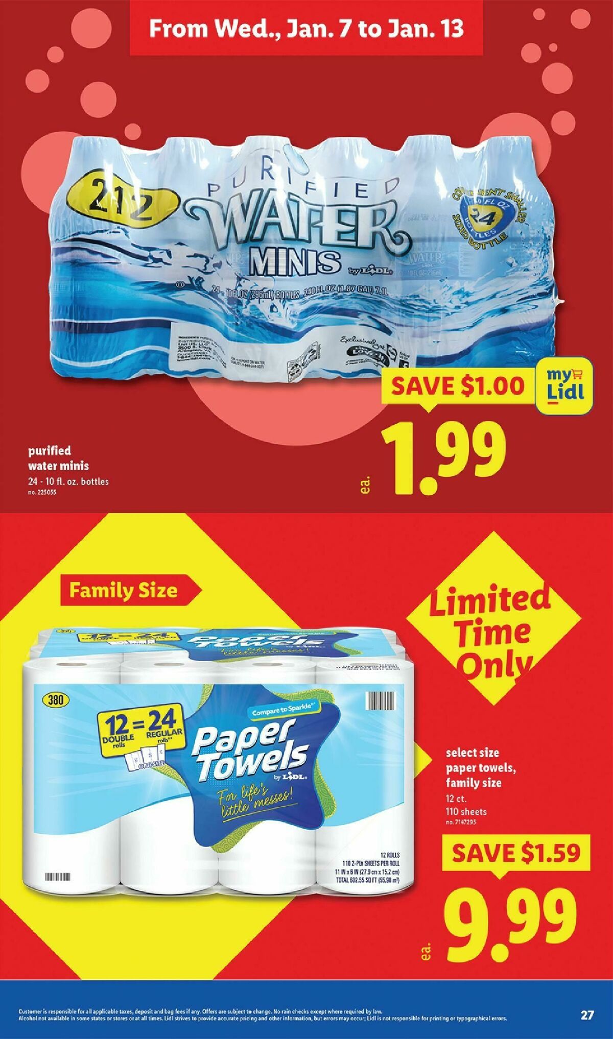 LIDL Weekly Ad from January 7