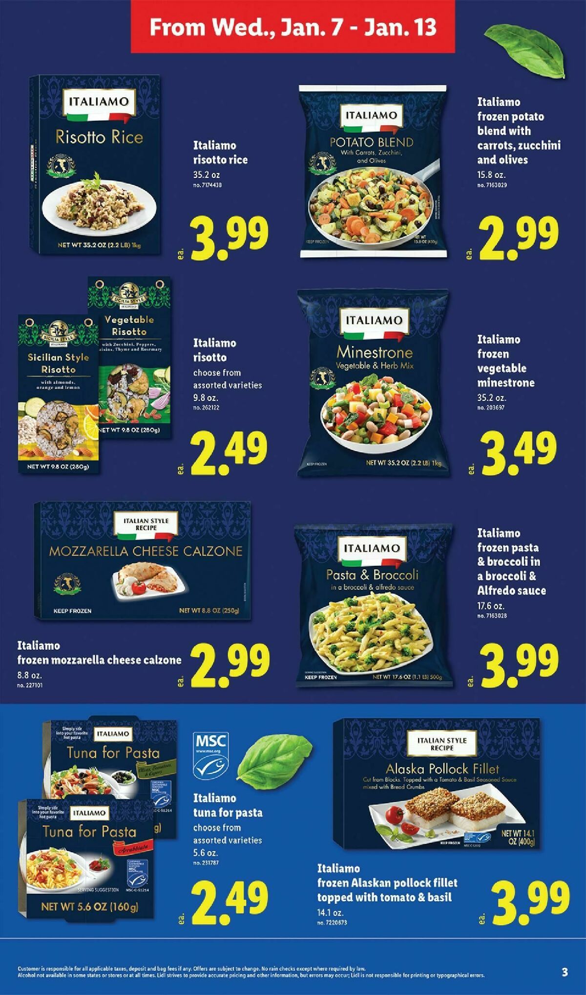 LIDL Weekly Ad from January 7