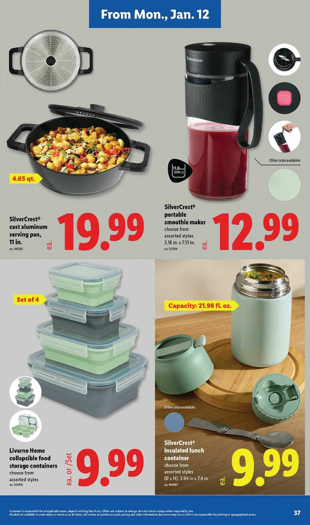 LIDL Weekly Ad from January 7