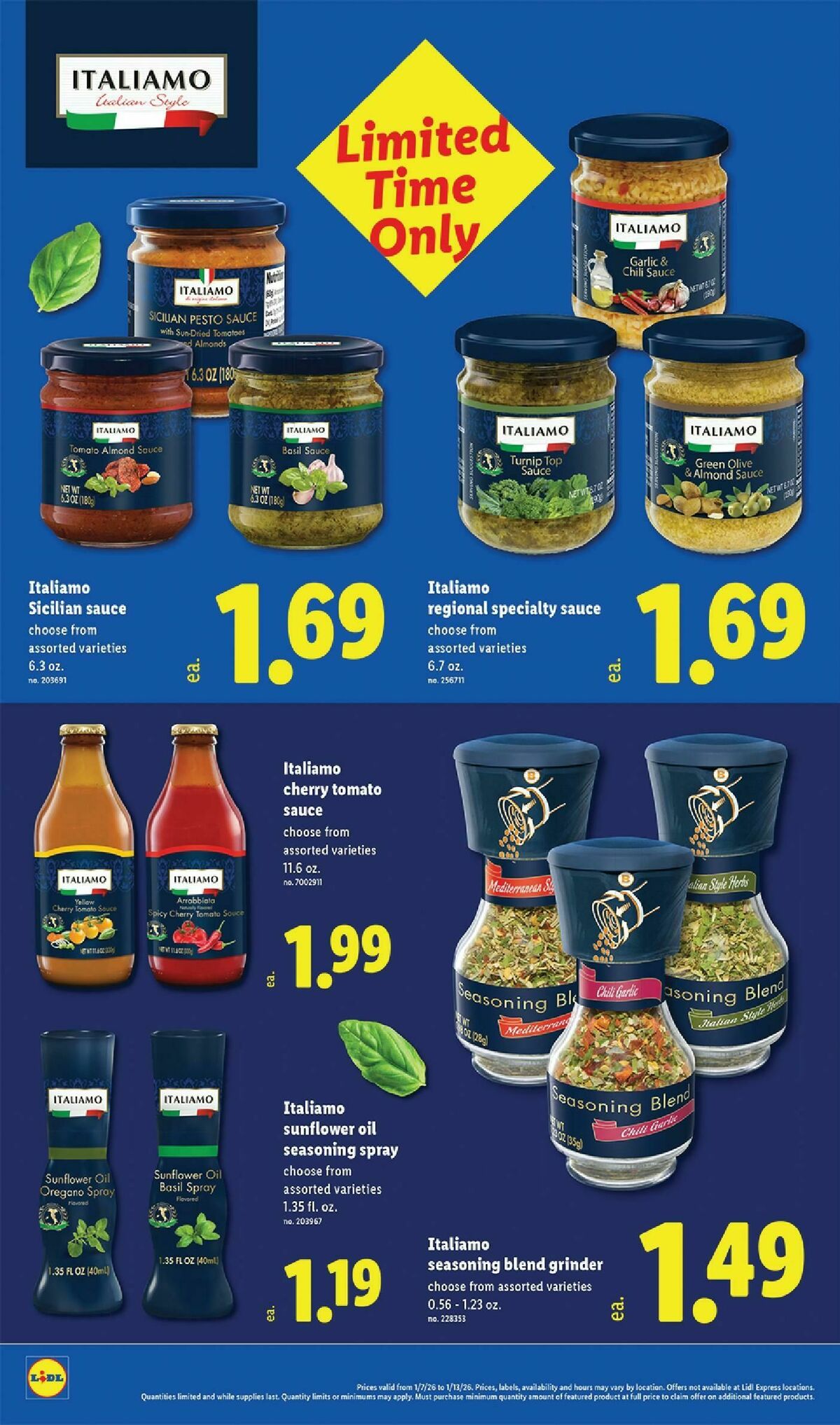 LIDL Weekly Ad from January 7