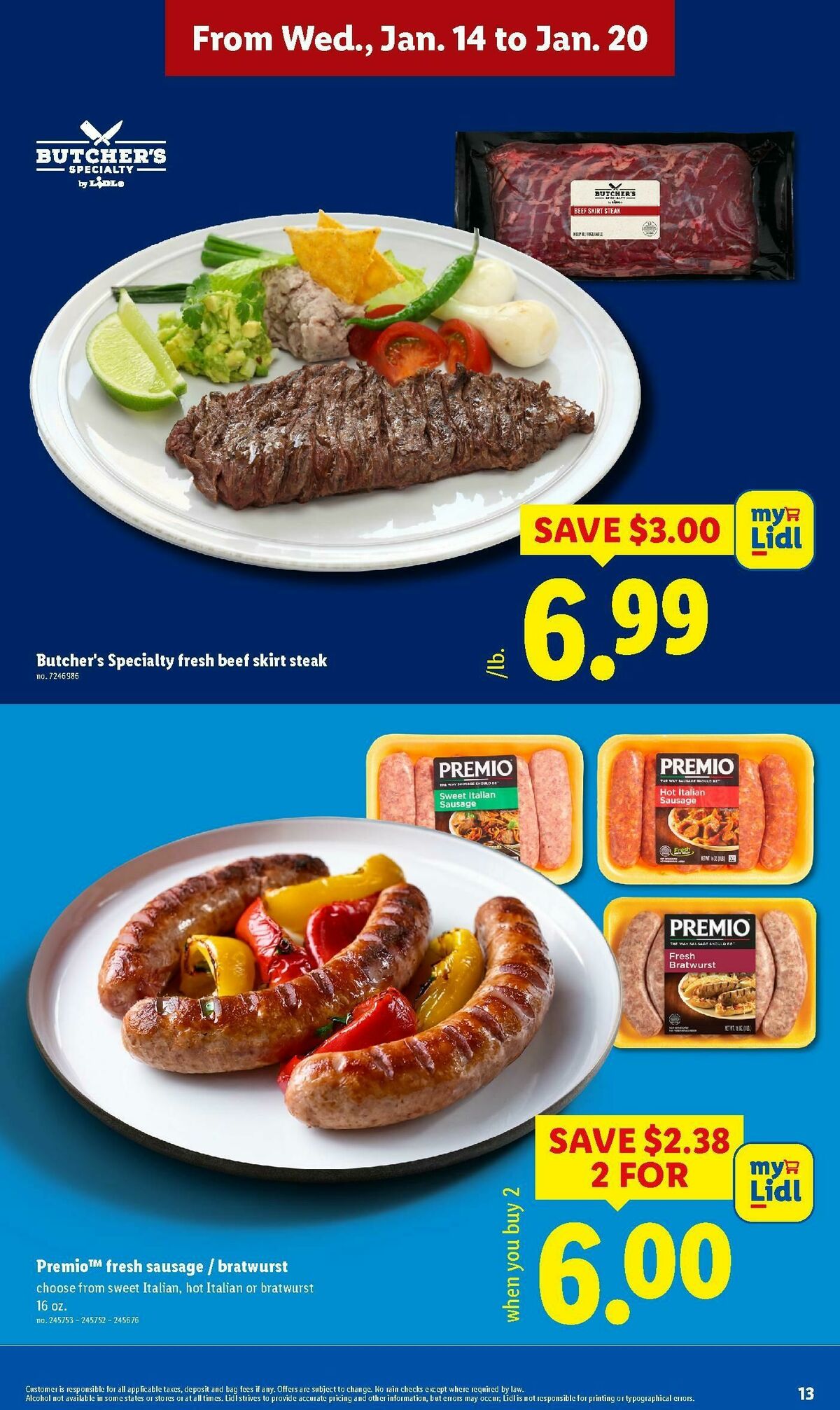 LIDL Weekly Ad from January 14