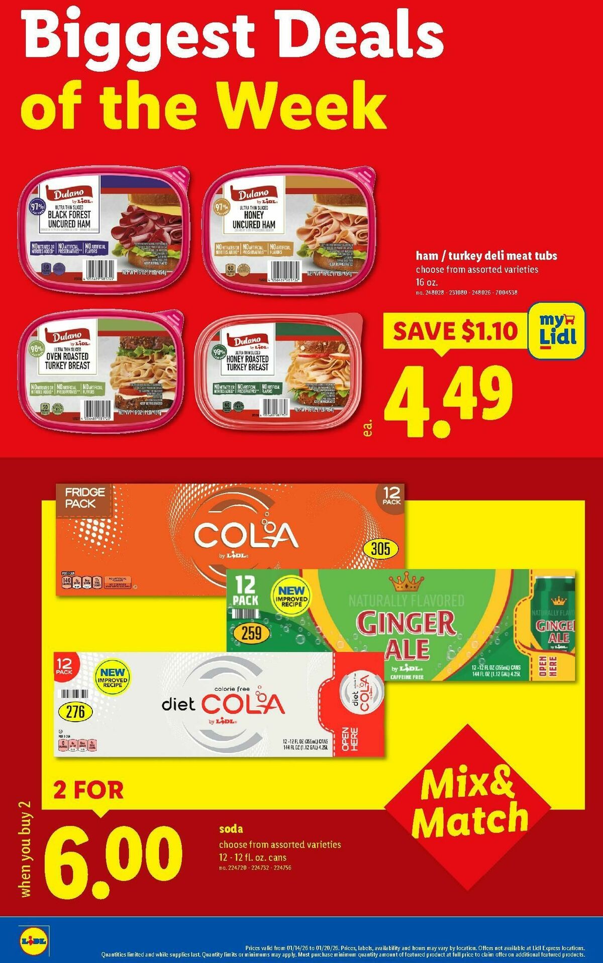 LIDL Weekly Ad from January 14