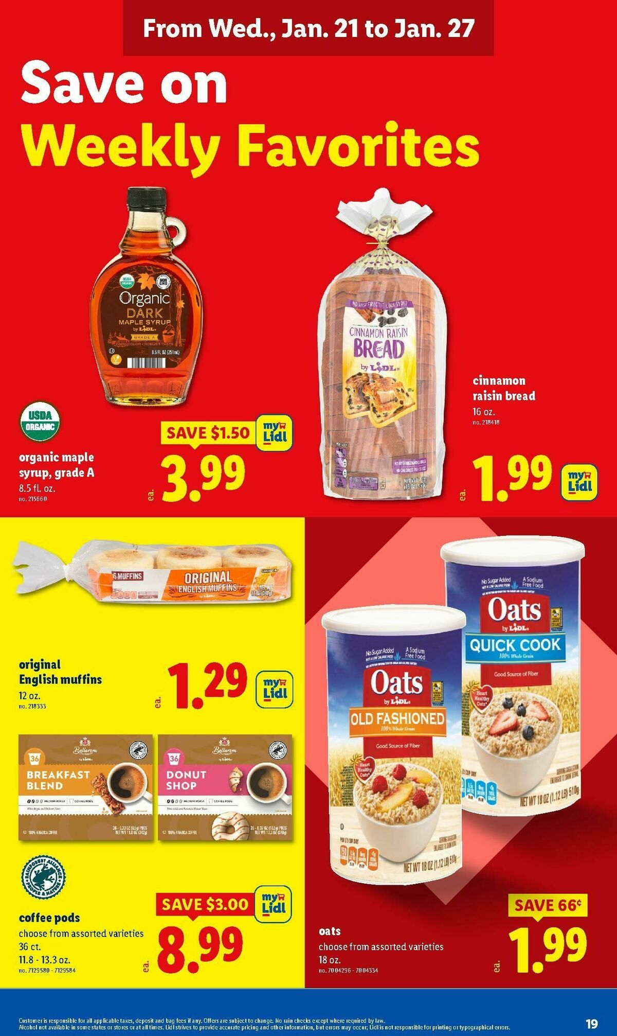LIDL Weekly Ad from January 21