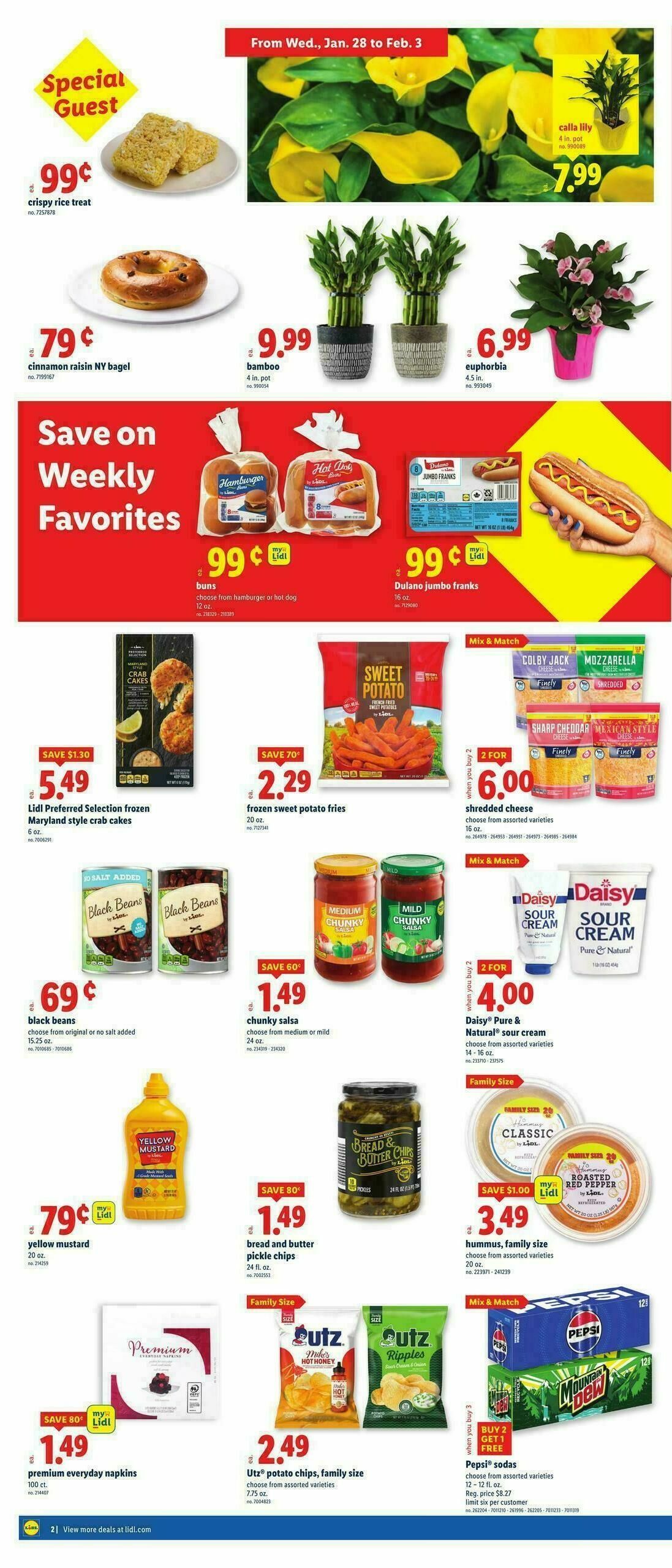 LIDL Weekly Ad from January 28