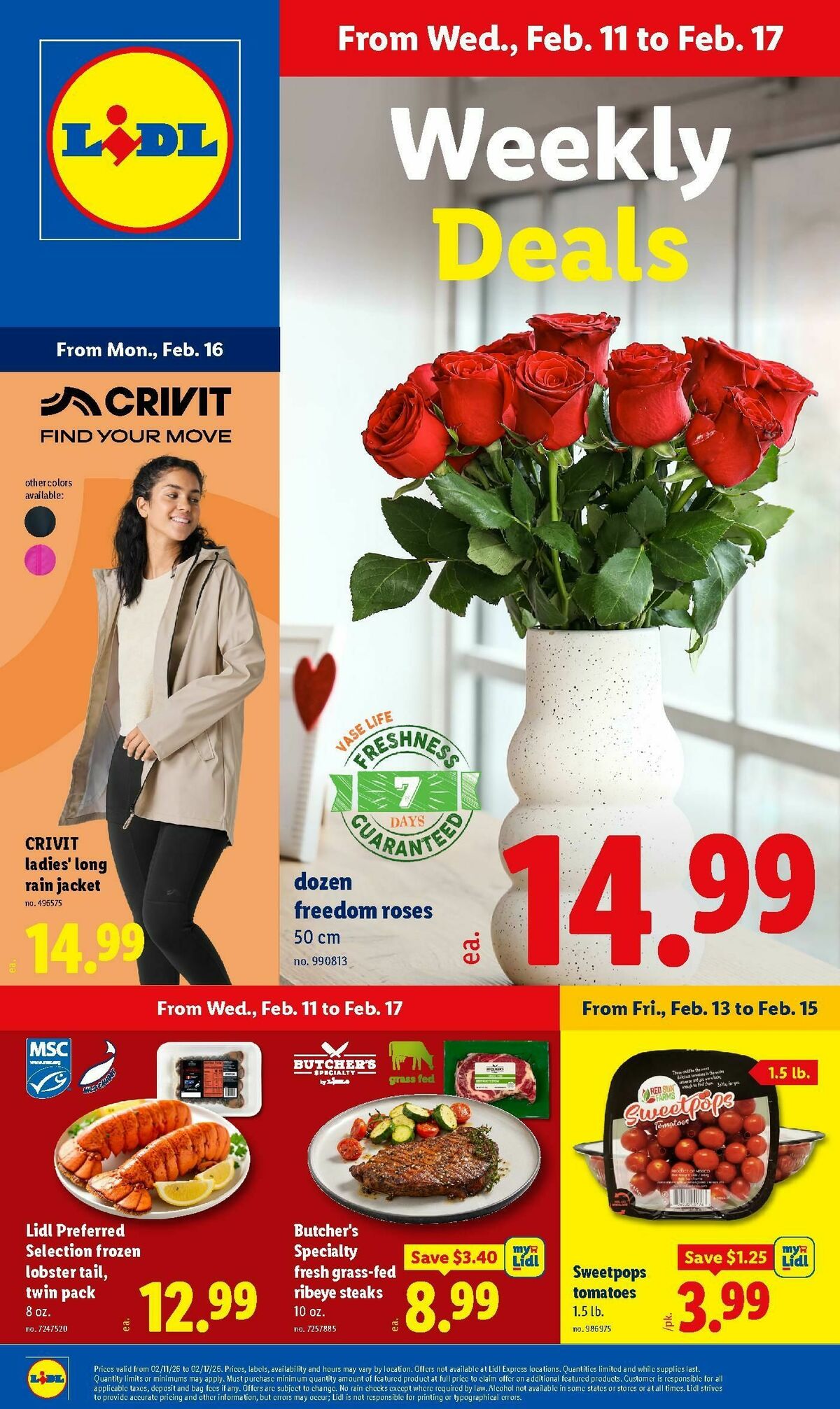 LIDL Weekly Ad from February 11