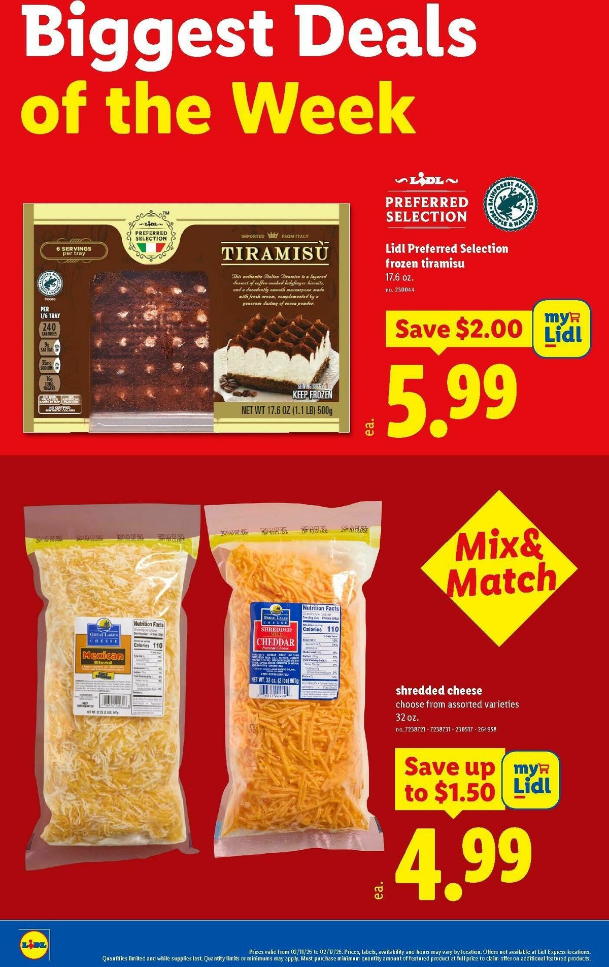 LIDL Weekly Ad from February 11