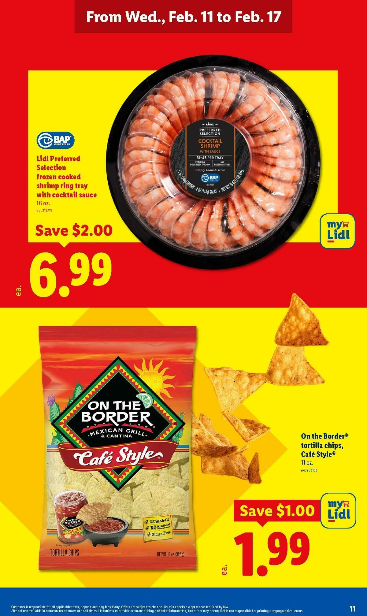 LIDL Weekly Ad from February 11