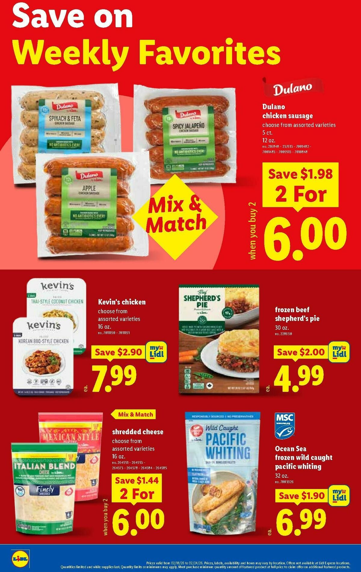 LIDL Weekly Ad from February 18