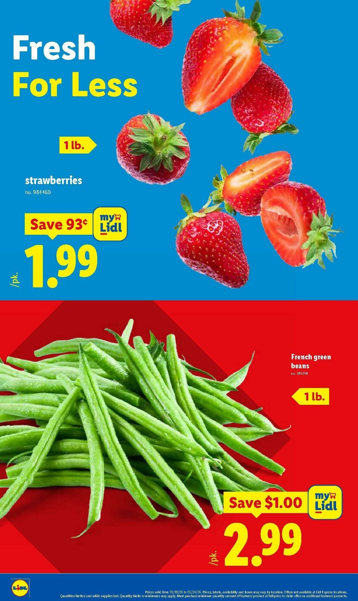 LIDL Weekly Ad from February 18