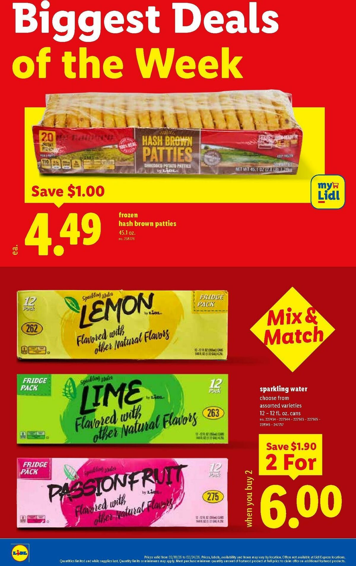 LIDL Weekly Ad from February 18
