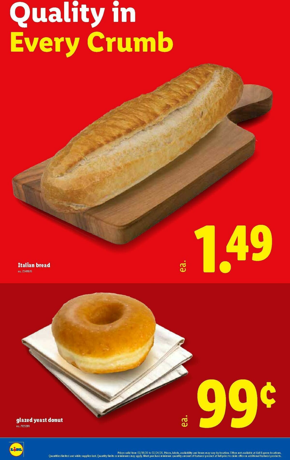 LIDL Weekly Ad from February 18