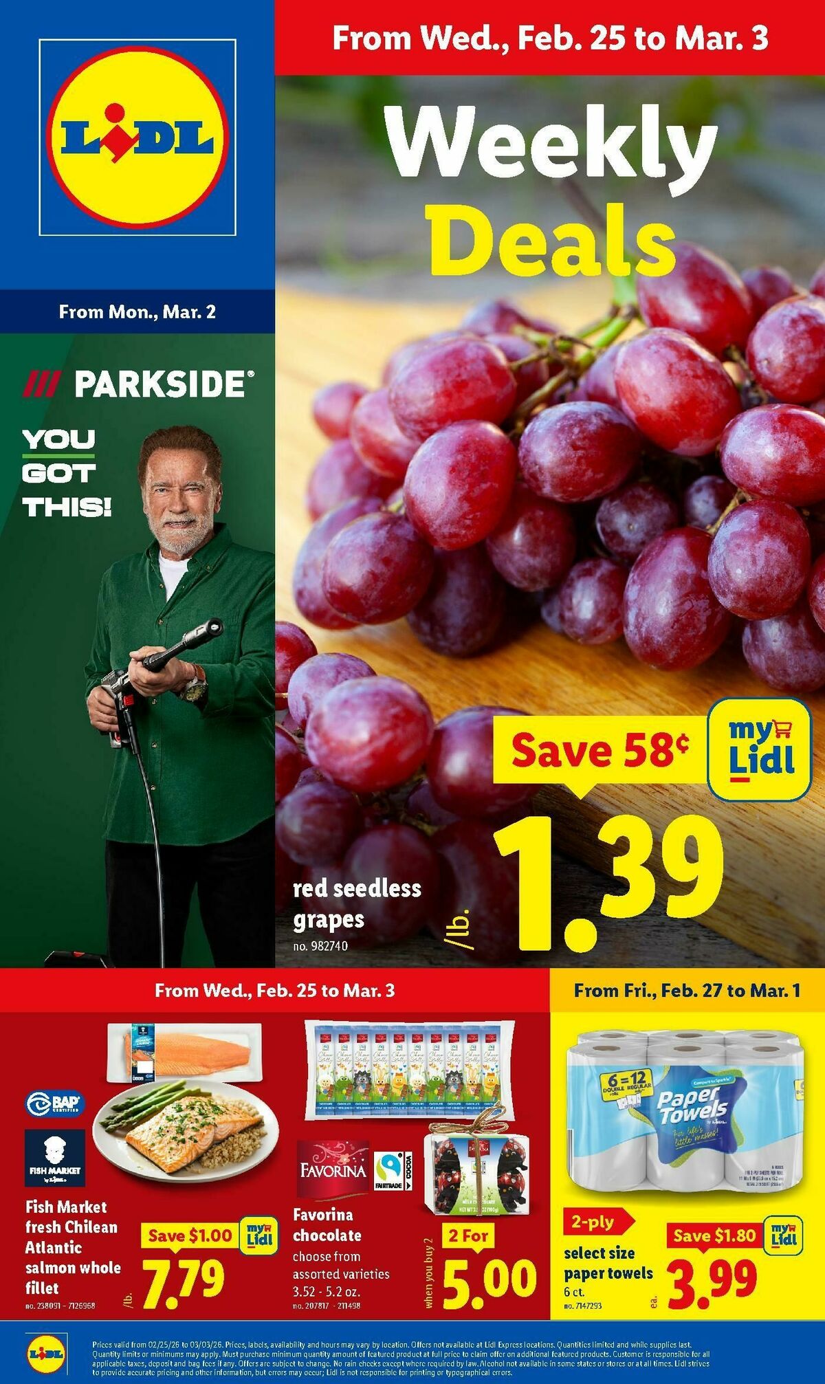 LIDL Weekly Ad from February 25
