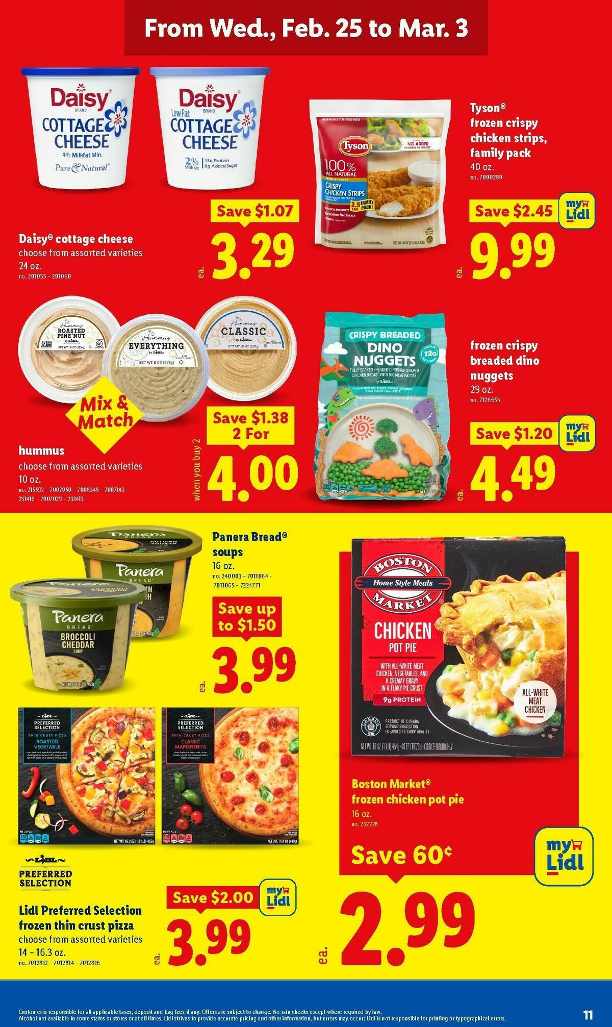 LIDL Weekly Ad from February 25