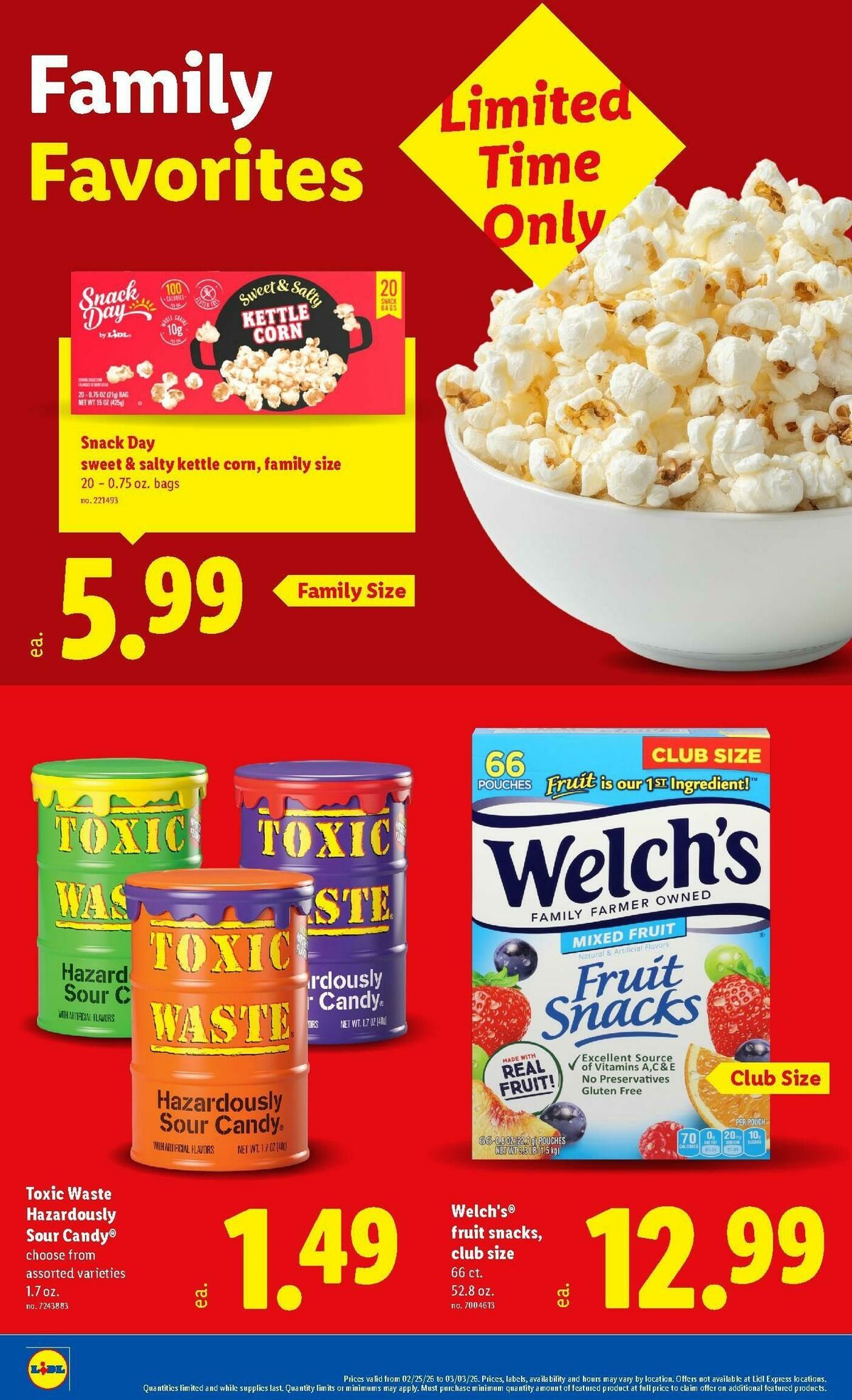 LIDL Weekly Ad from February 25
