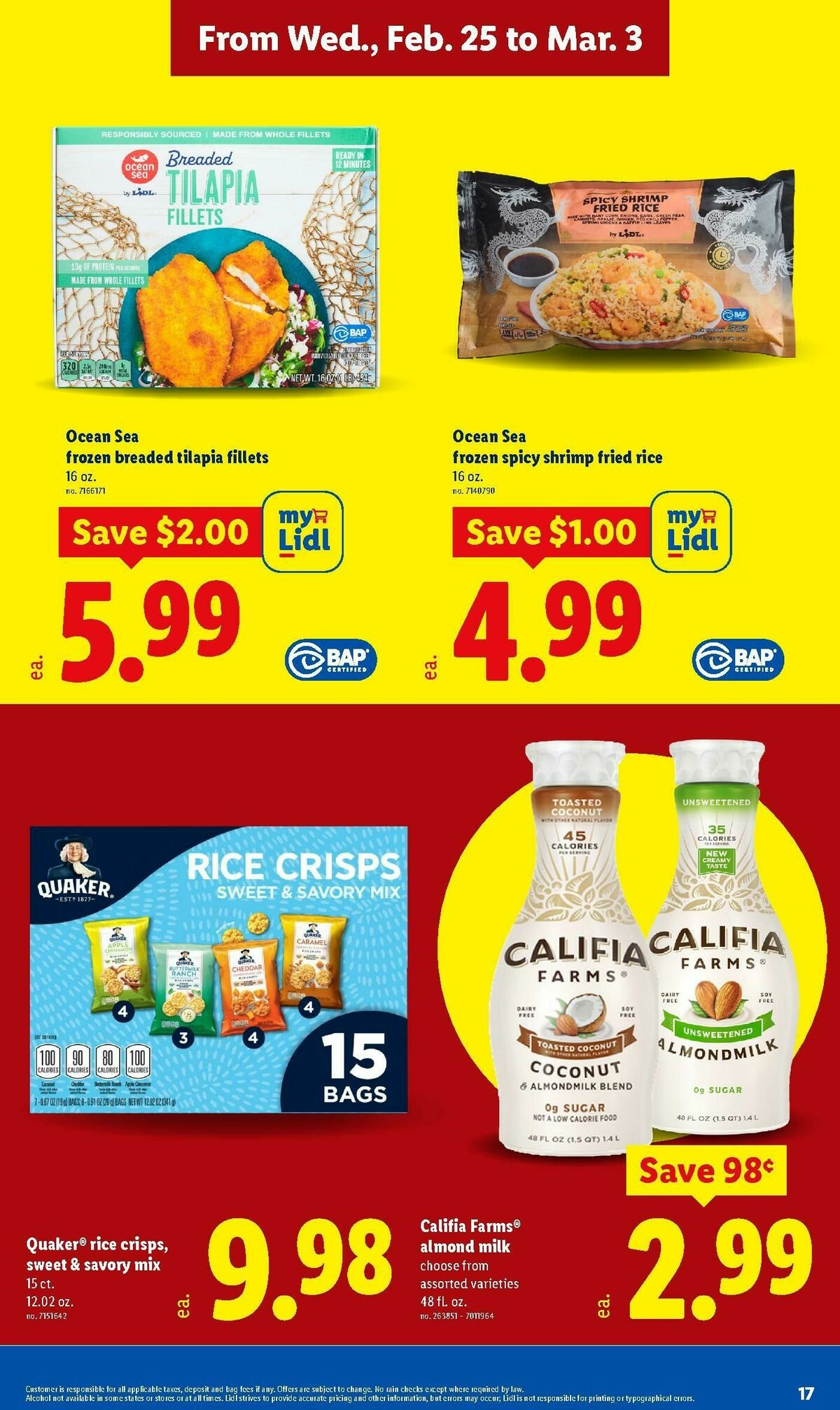 LIDL Weekly Ad from February 25