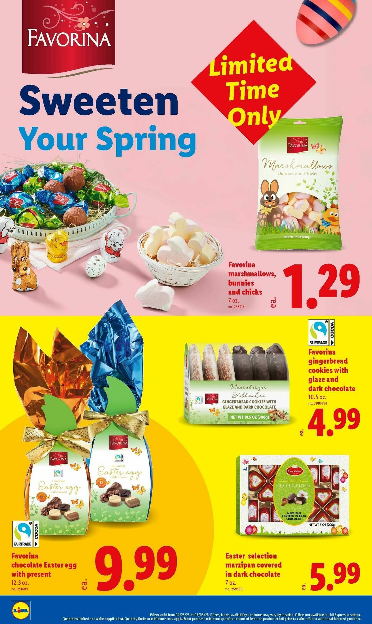 LIDL Weekly Ad from February 25