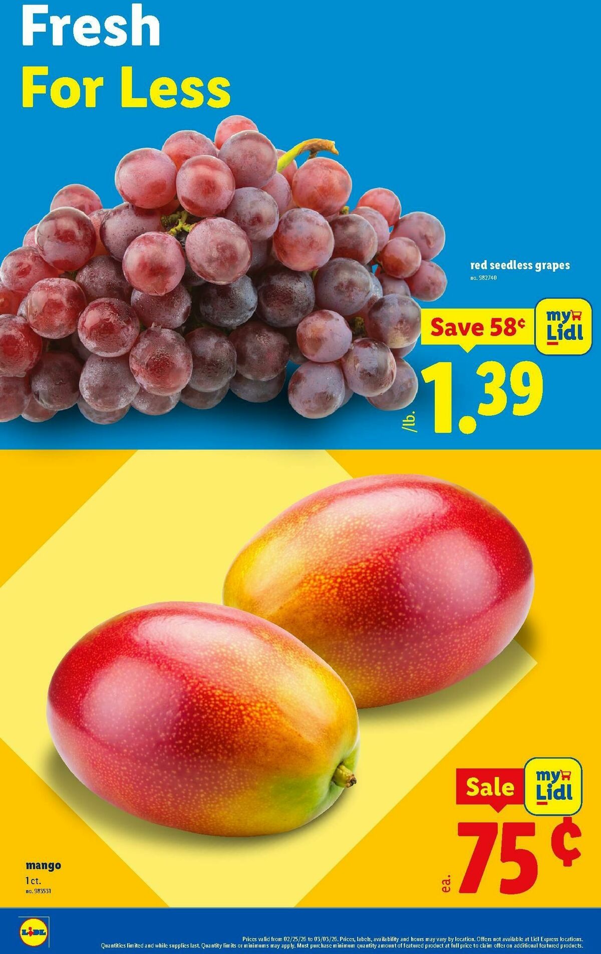 LIDL Weekly Ad from February 25