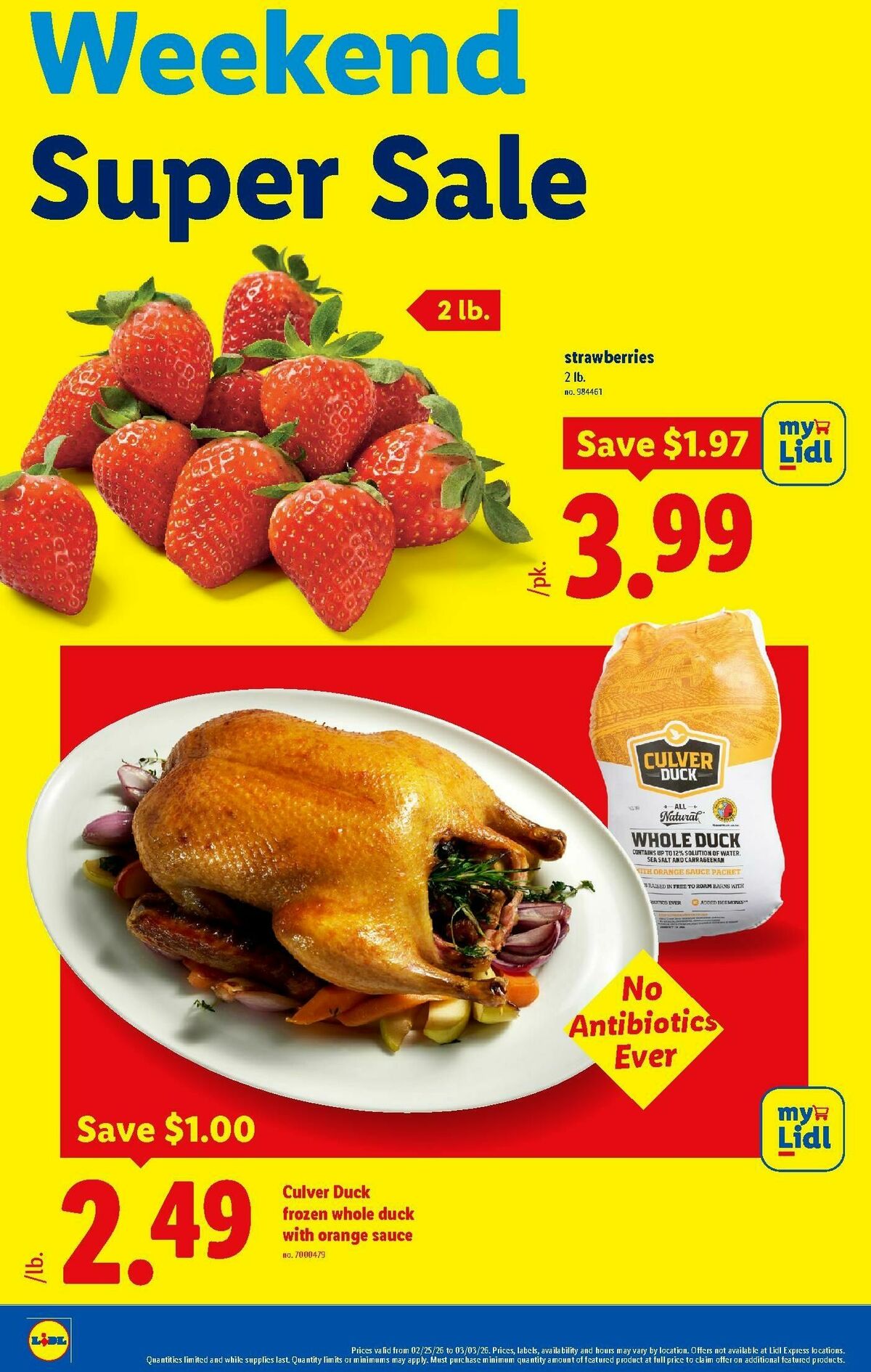 LIDL Weekly Ad from February 25