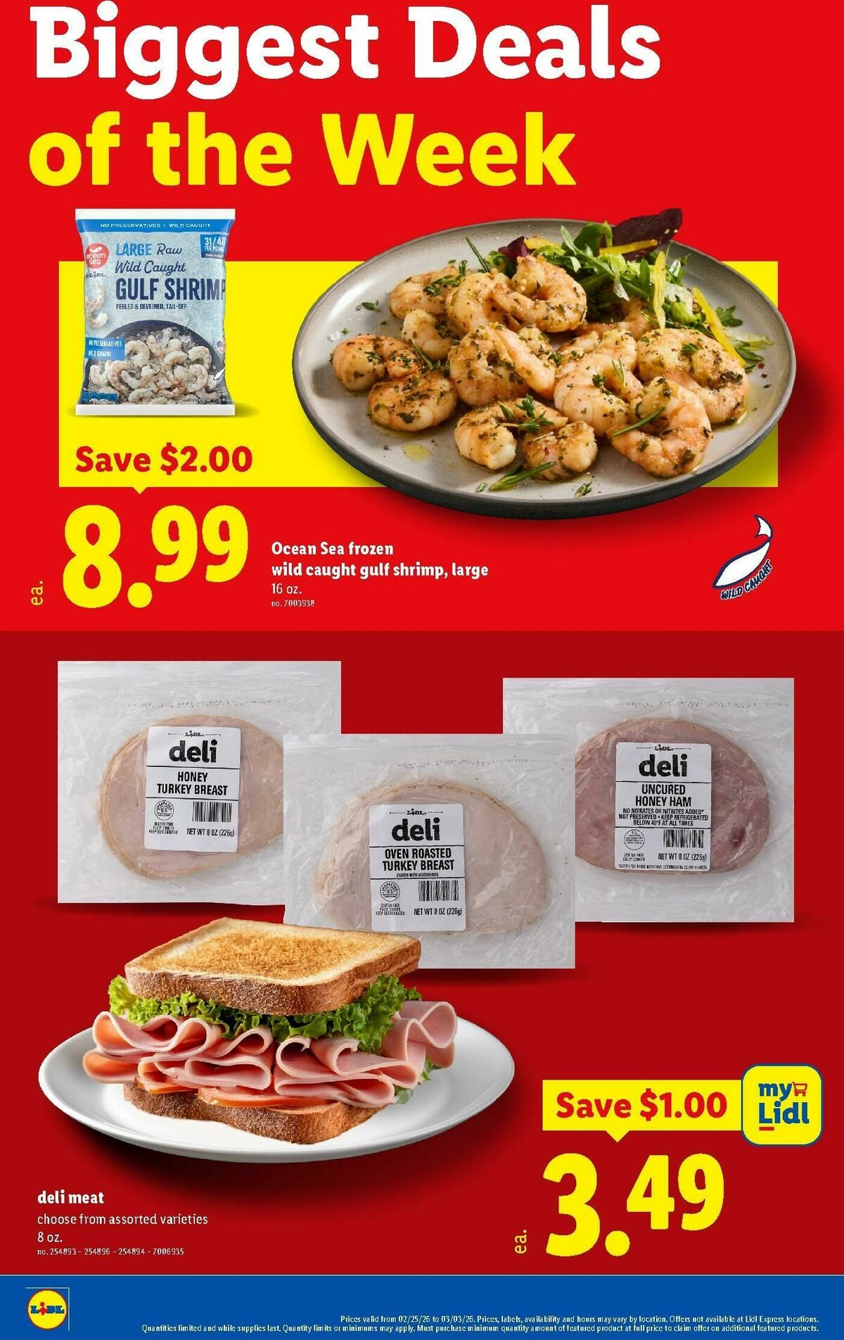 LIDL Weekly Ad from February 25
