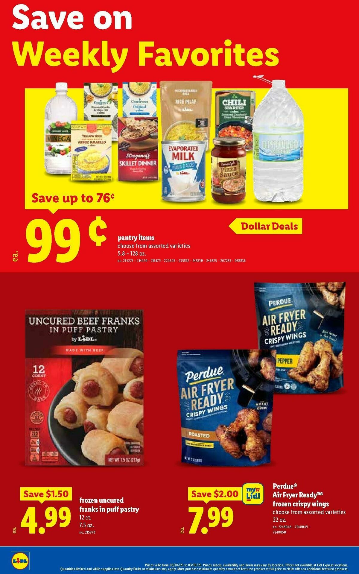 LIDL Weekly Ad from March 4