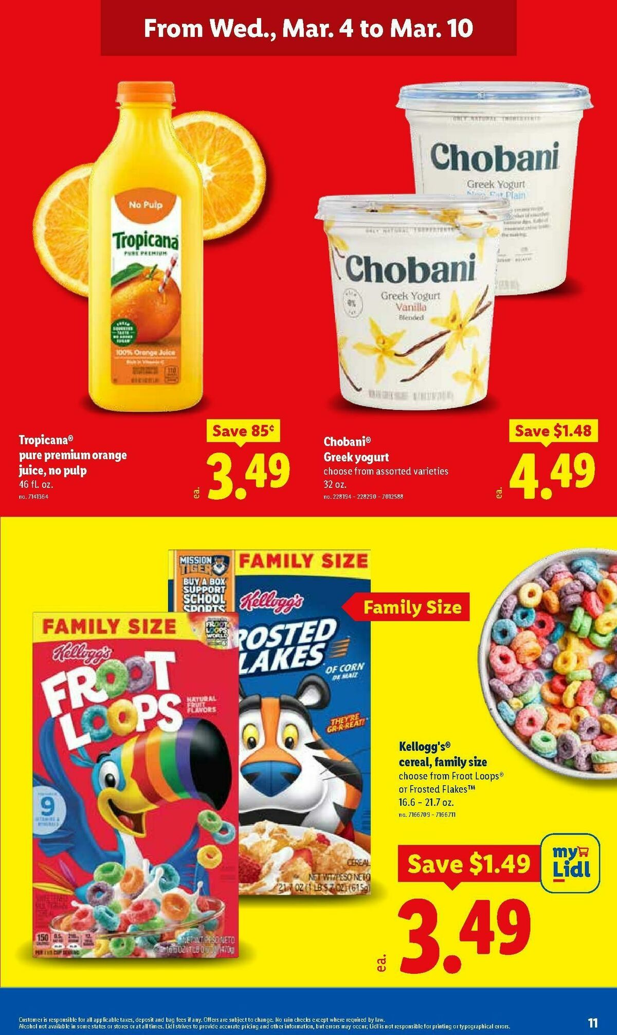 LIDL Weekly Ad from March 4