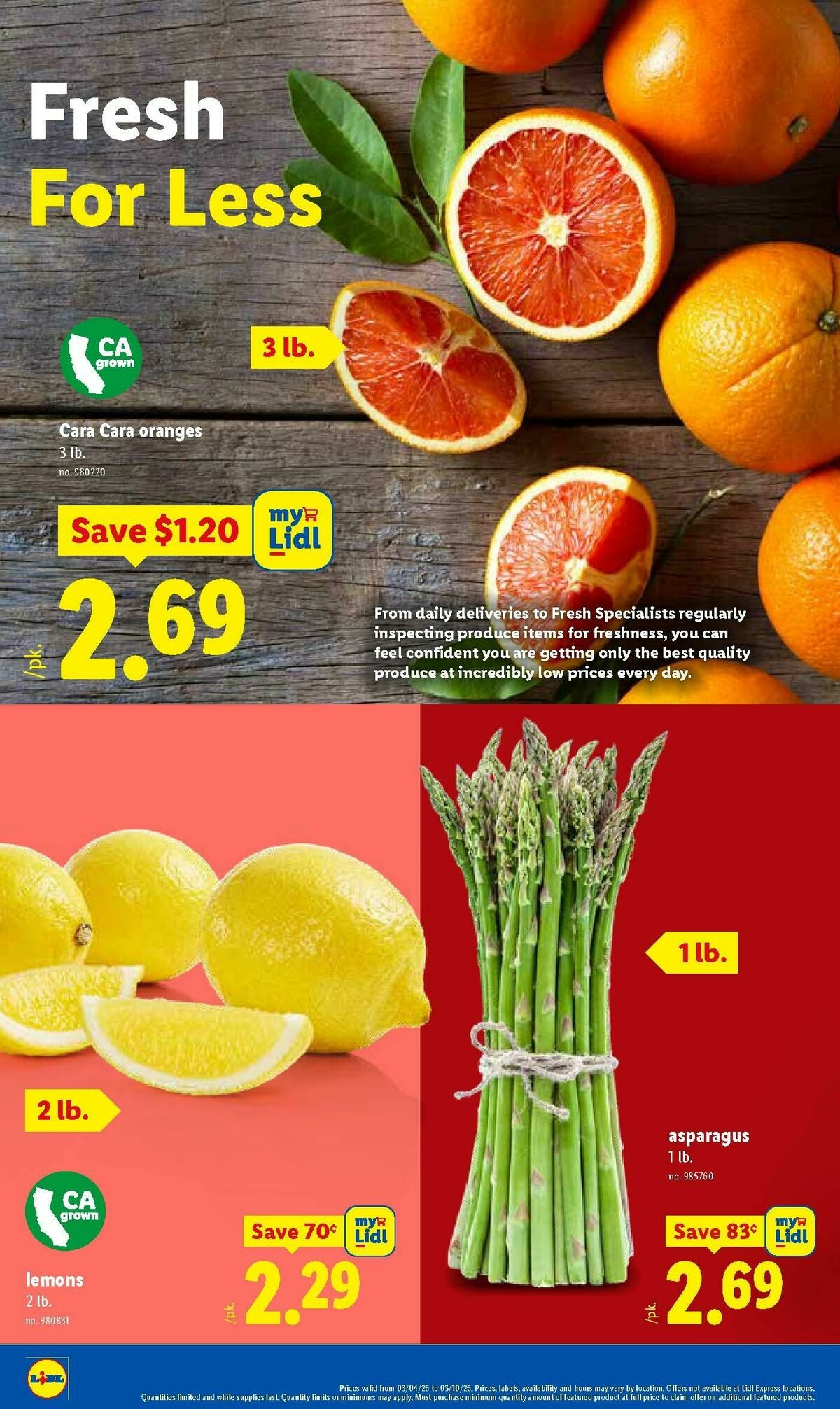 LIDL Weekly Ad from March 4