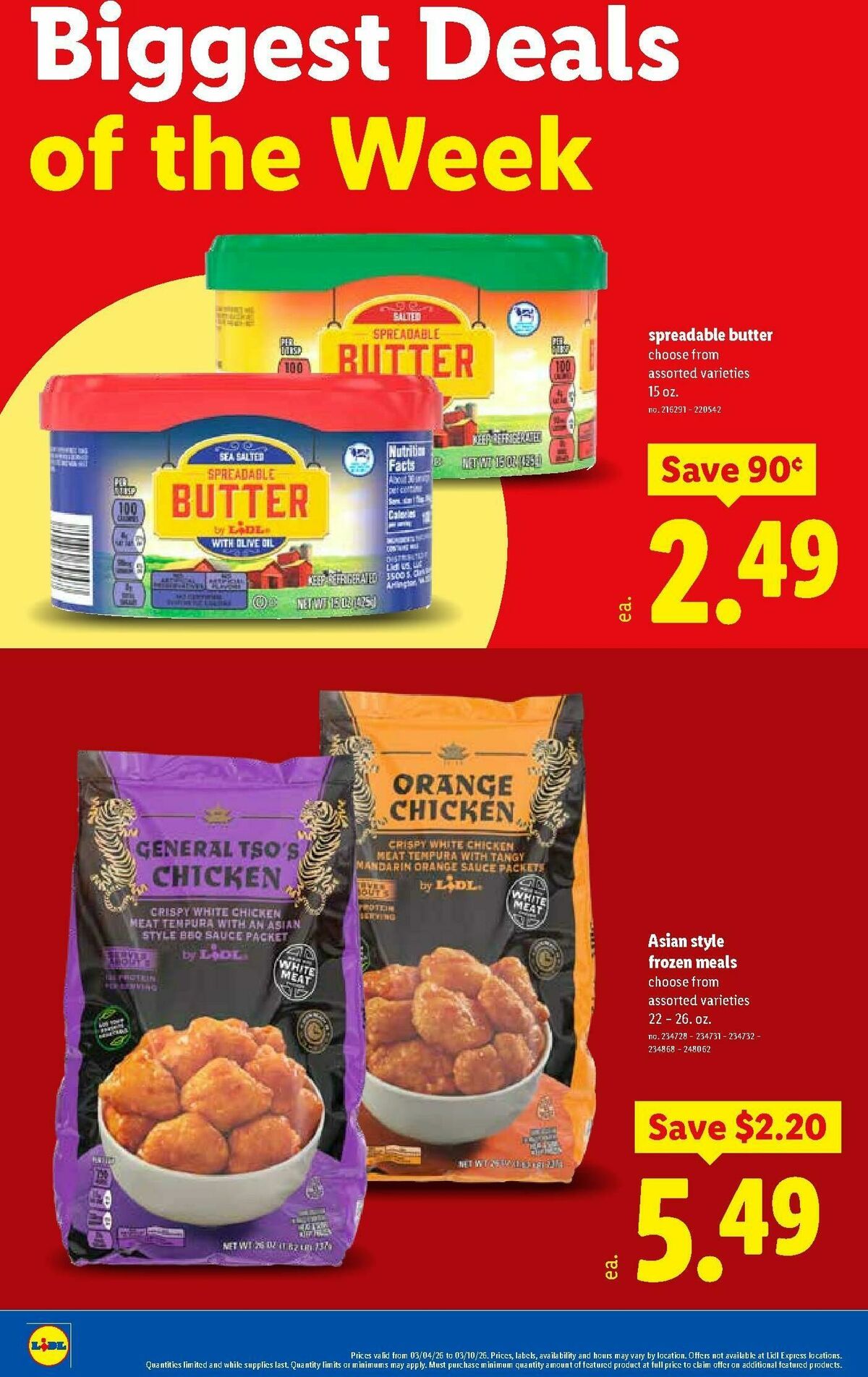 LIDL Weekly Ad from March 4