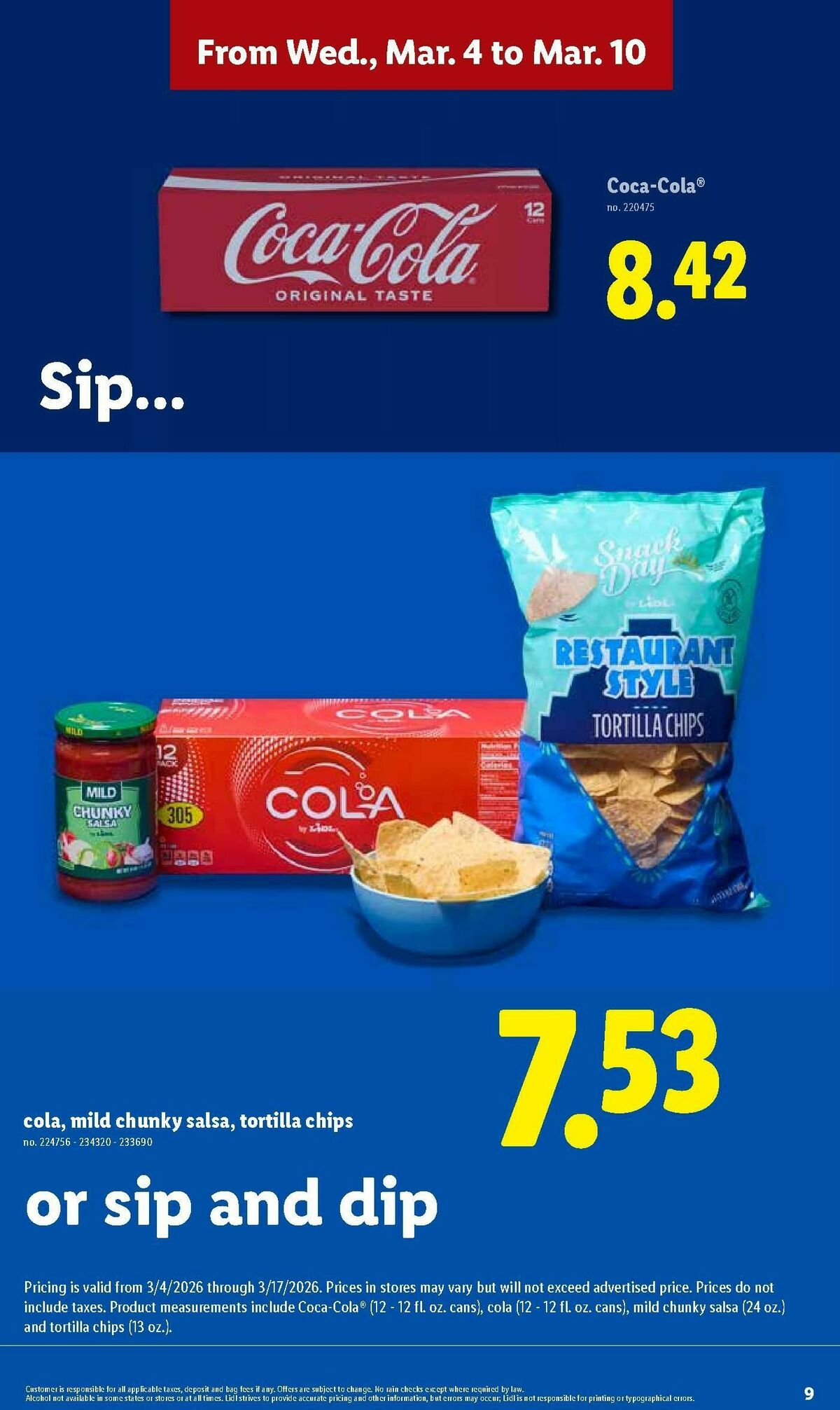 LIDL Weekly Ad from March 4