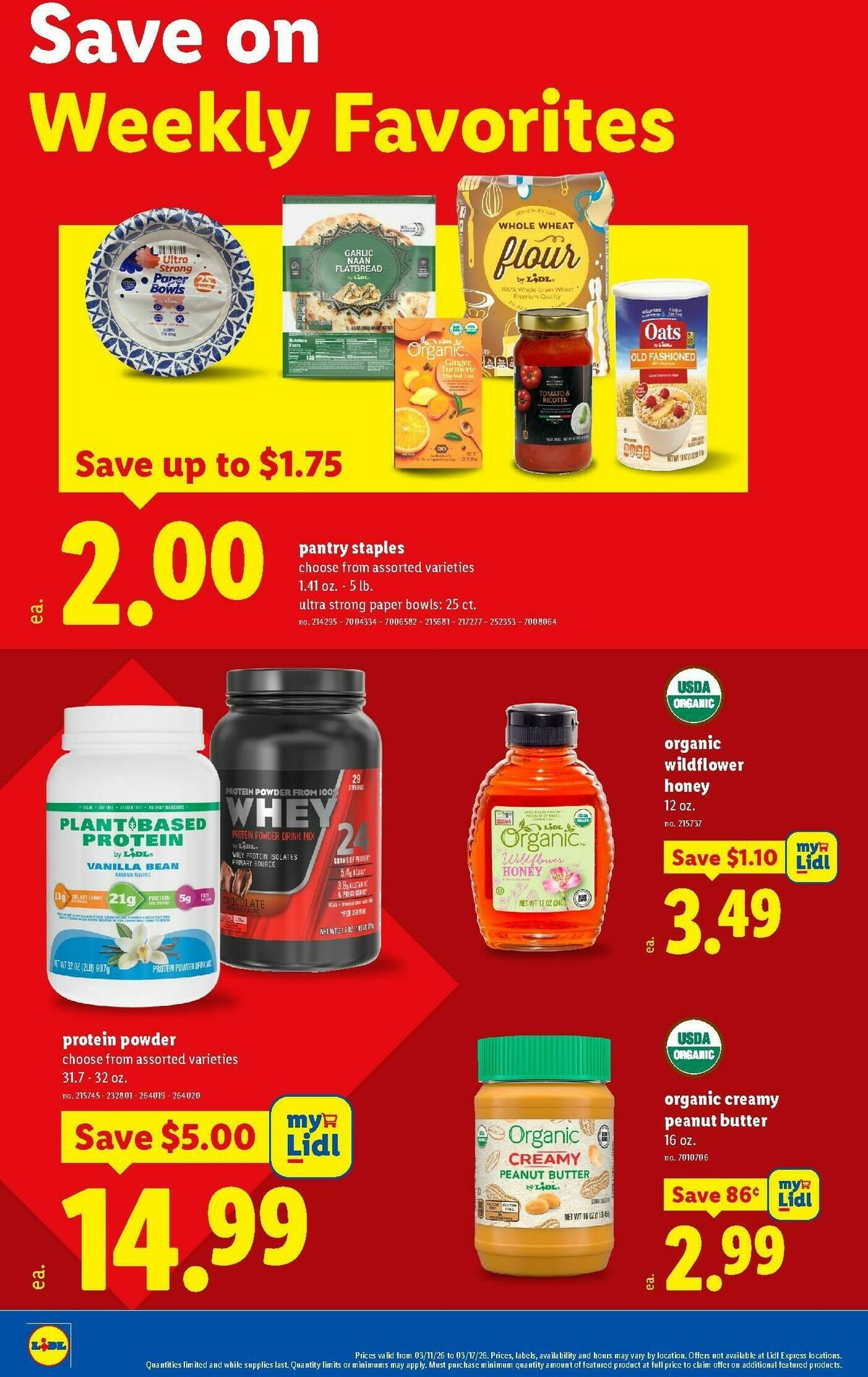 LIDL Weekly Ad from March 11