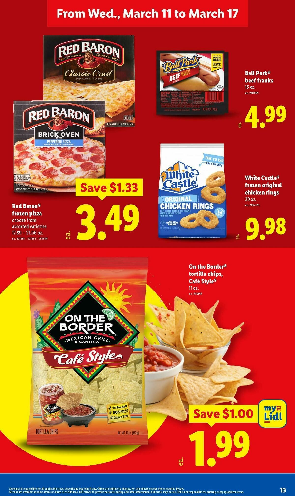 LIDL Weekly Ad from March 11