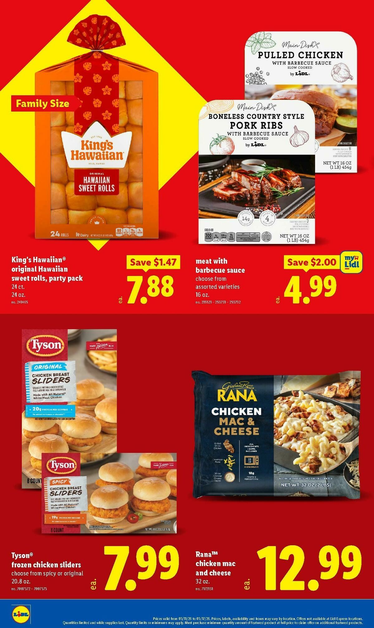 LIDL Weekly Ad from March 11