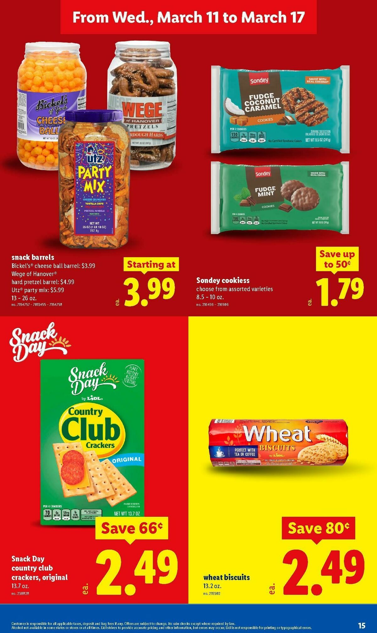 LIDL Weekly Ad from March 11