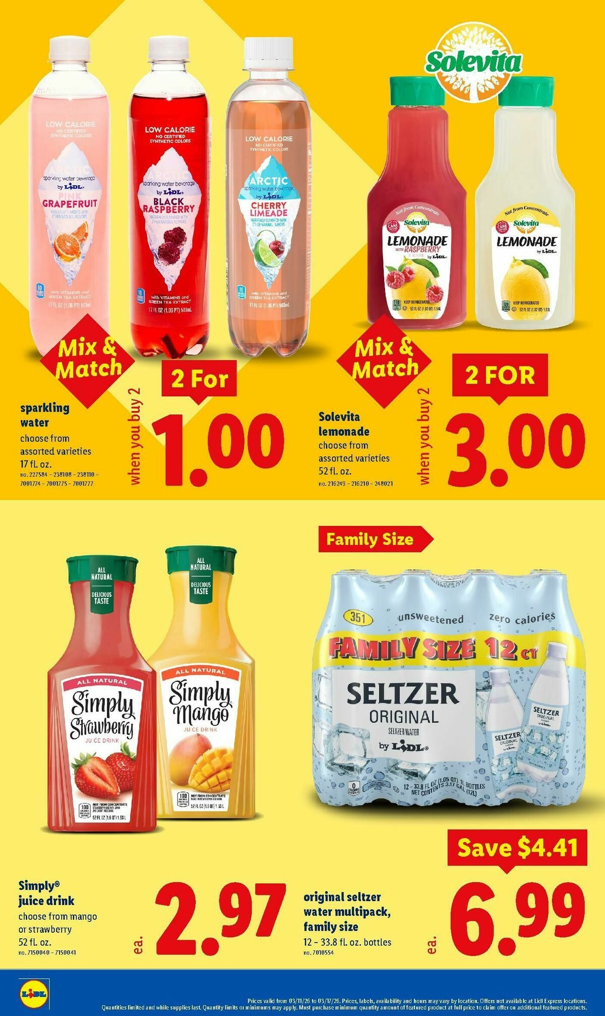 LIDL Weekly Ad from March 11